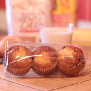 Muffins vanille & pépites de chocolat